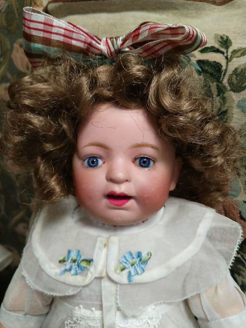 アンティークドール　ビスクドール　希少モリムラドール　日本人形