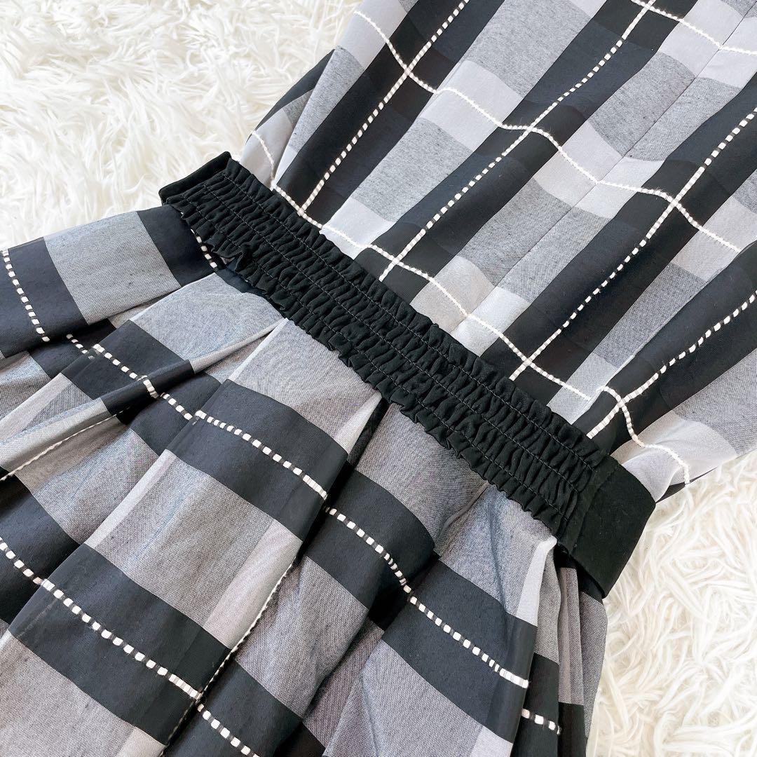 新品✨mezzo piano junior ブロックチェックワンピースドレス