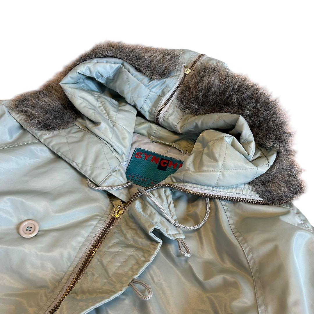 【希少】n2b silver far gray flight jacket