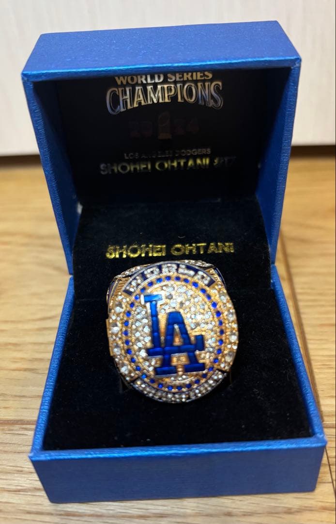 ⭐️期間限定価格⭐️【特別】大谷翔平2025＆2024チャンピオンリング&トロフィー