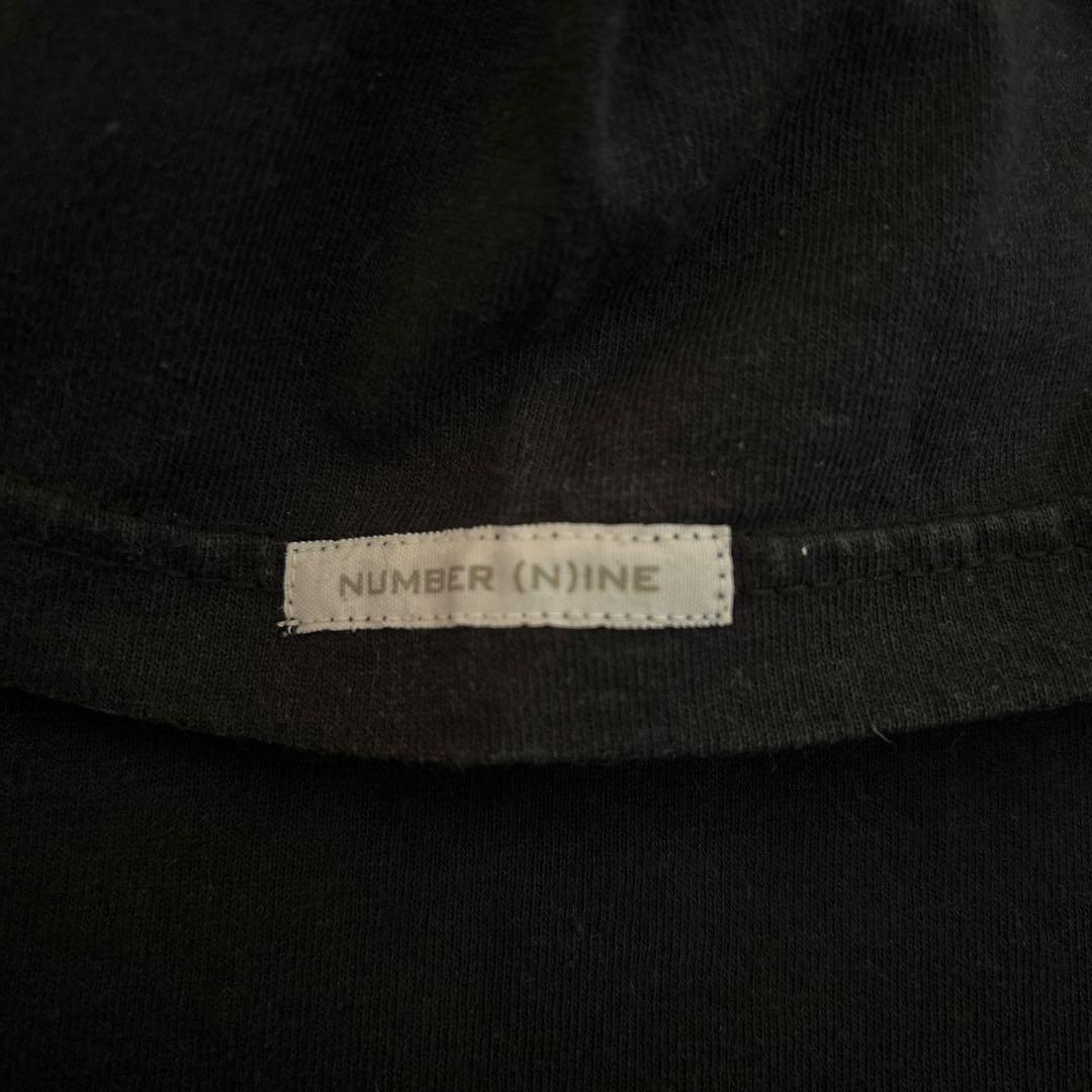 NUMBER (N)INE （ナンバーナイン）本人期　黒Tシャツ　古着