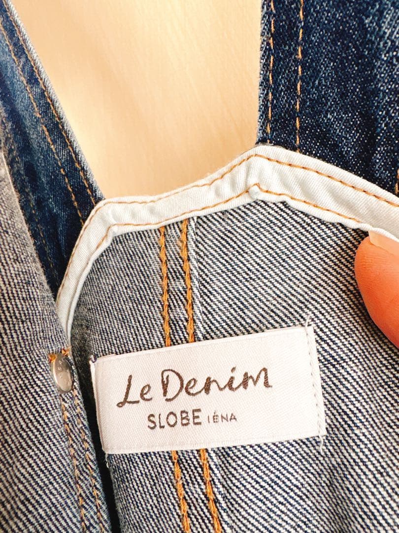『美品』SLOBE IENA LE DENIM バギーオーバーオール