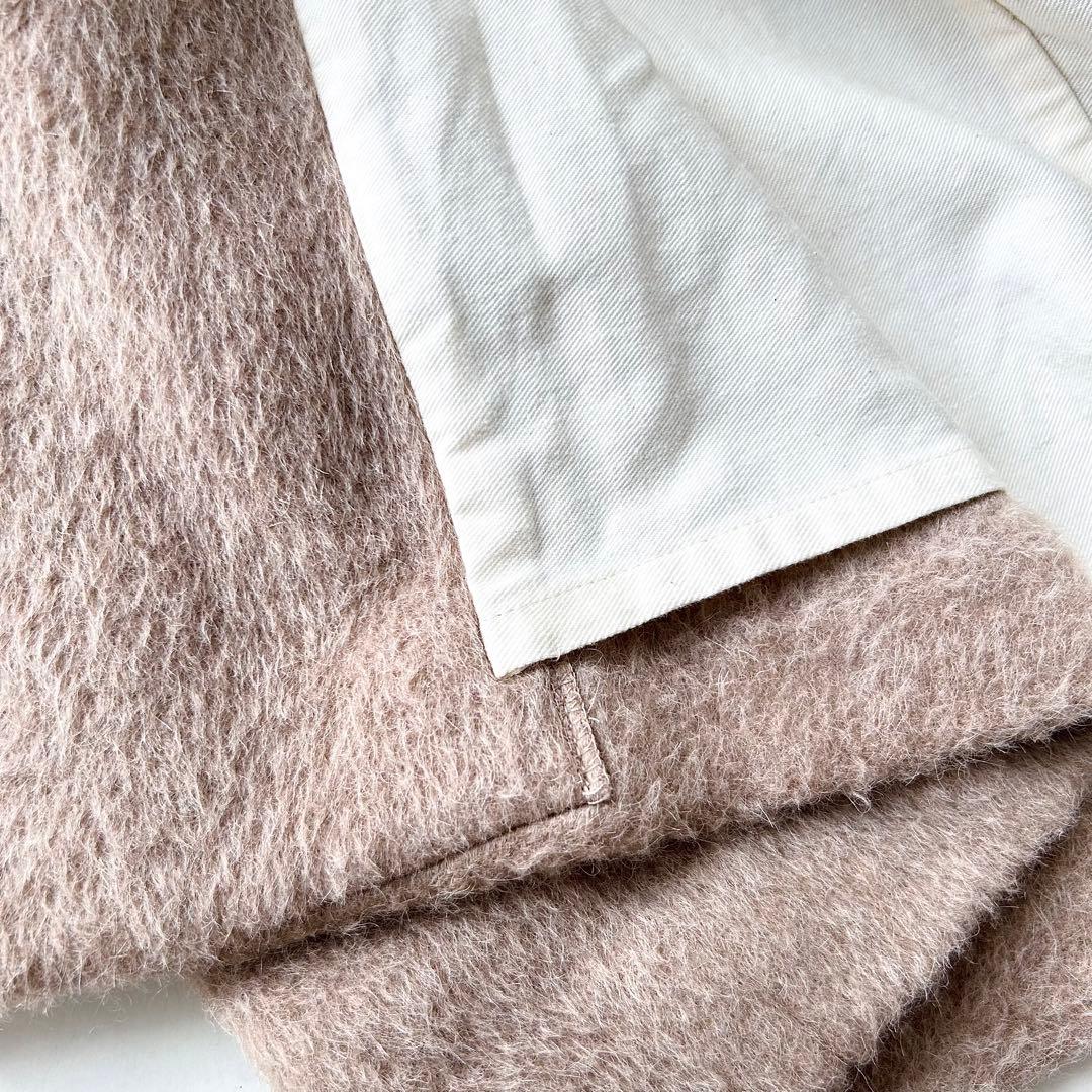 定価 77,000円 Whim Gazette ウールアルパカシャギーコート