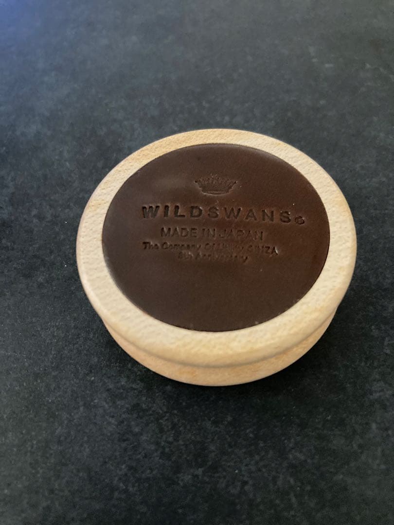 イ*読様 ワイルドスワンズ　パーム　シェルコードバン　マホガニー　銀座8周年限定