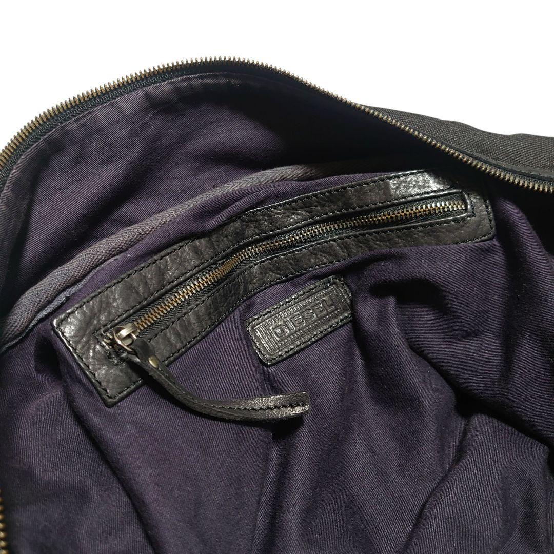 DIESEL アーカイブ メンズ レザー トートバッグ