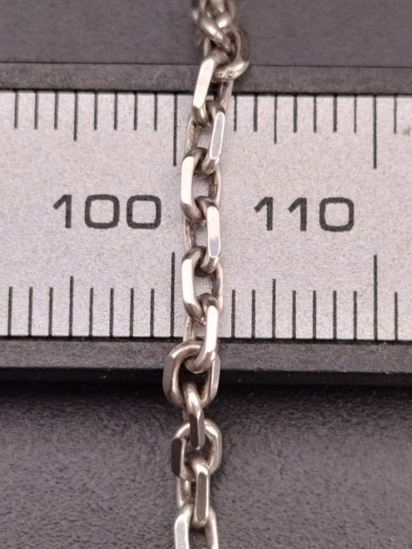 アリゾナフリーダム ネックレスチェーン 細角 3mm シルバー925