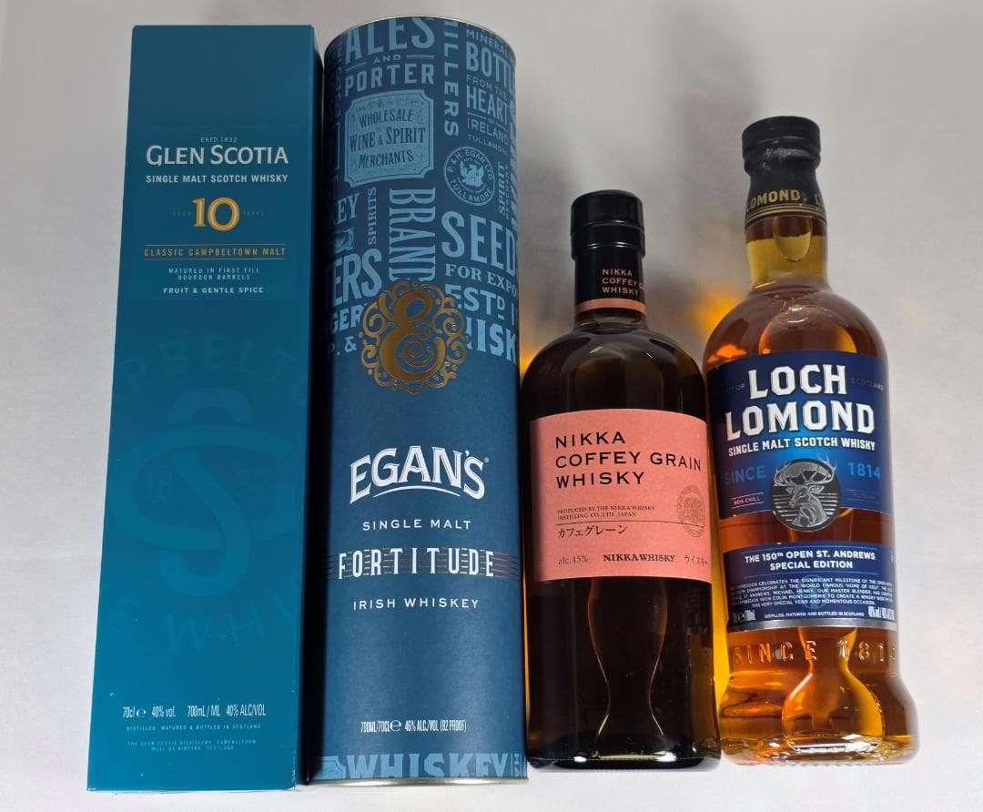 新品未開封　グレンスコシア10年イーガンズ カフェグレーン ロッホローモンド