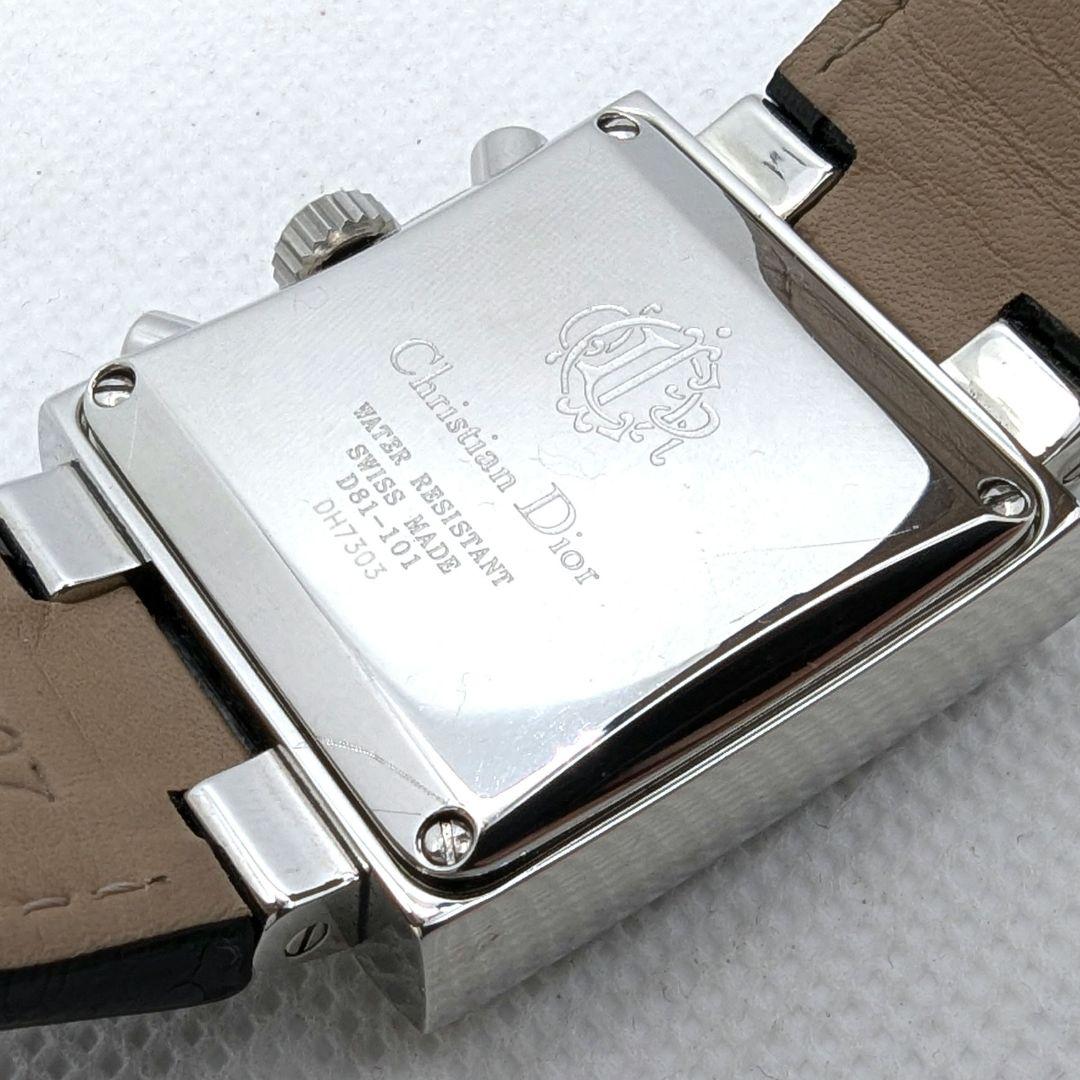 Christian Dior リヴァ ダイヤベゼル クロノグラフ 腕時計 不動