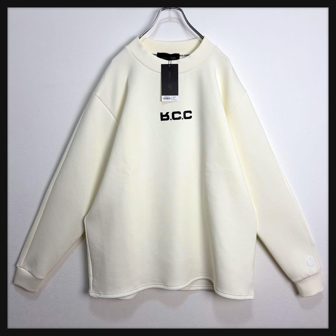 【新品タグ付】FR2 ゴルフ ビッグプリント スウェット クリーム 2XL