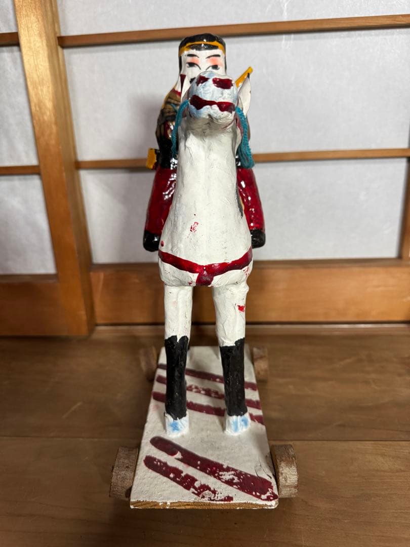 宇土張子の『馬乗り鎮台』 熊本 希少 民藝 伝統文化 芸術 古道具