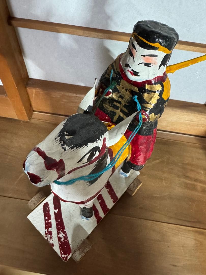 宇土張子の『馬乗り鎮台』 熊本 希少 民藝 伝統文化 芸術 古道具