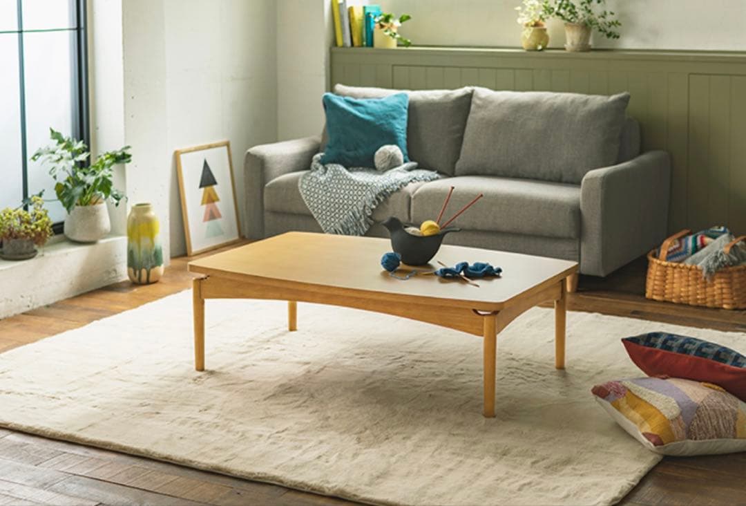 こたつ unico TORNI ローテーブル 【幅105cm】