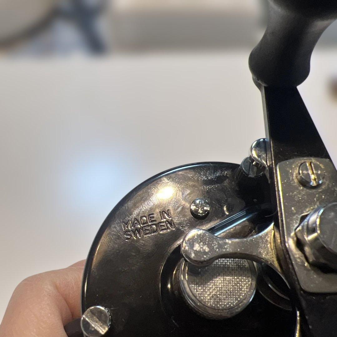 【美品】アブ アンバサダー 6600C 黒ベロ フットNO.070007