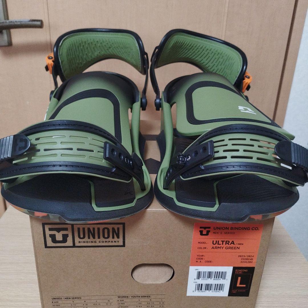 UNION ULTRA ビンディング Lサイズ アーミーグリーン