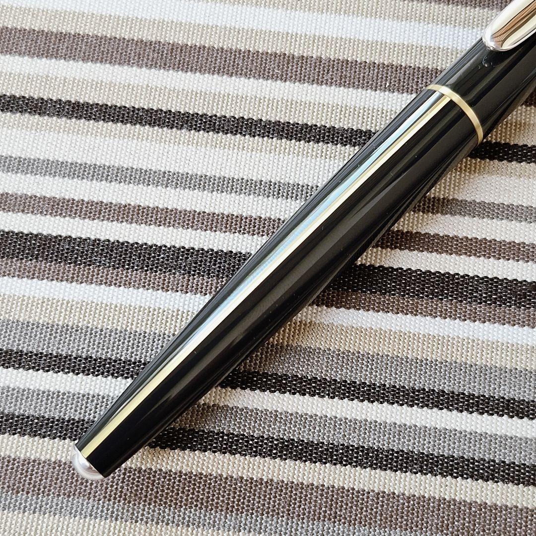 ポールスミス　チャコールグレーラッカー　万年筆　ペン先18K