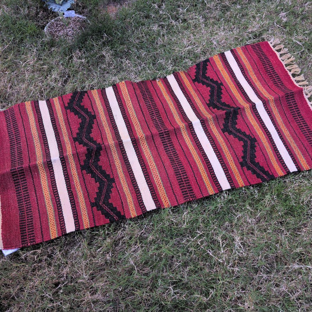 70x136cmペルシャ・キリム(6-1）じゅうたん・ギャッベ・玄関マット・ヨガ