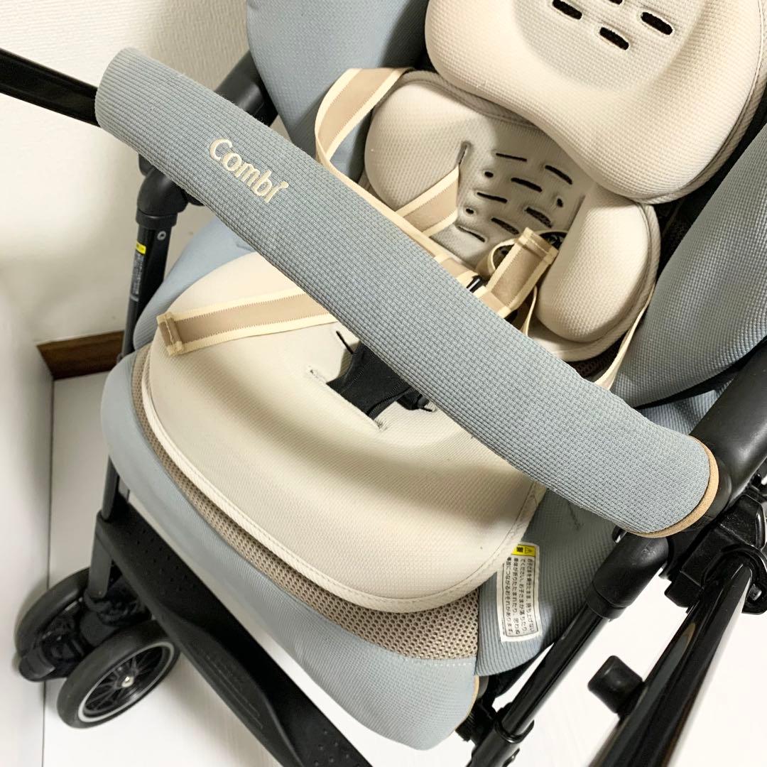 コンビ fugebaby ベビーカー メチャカル オート4キャス EG ブルー