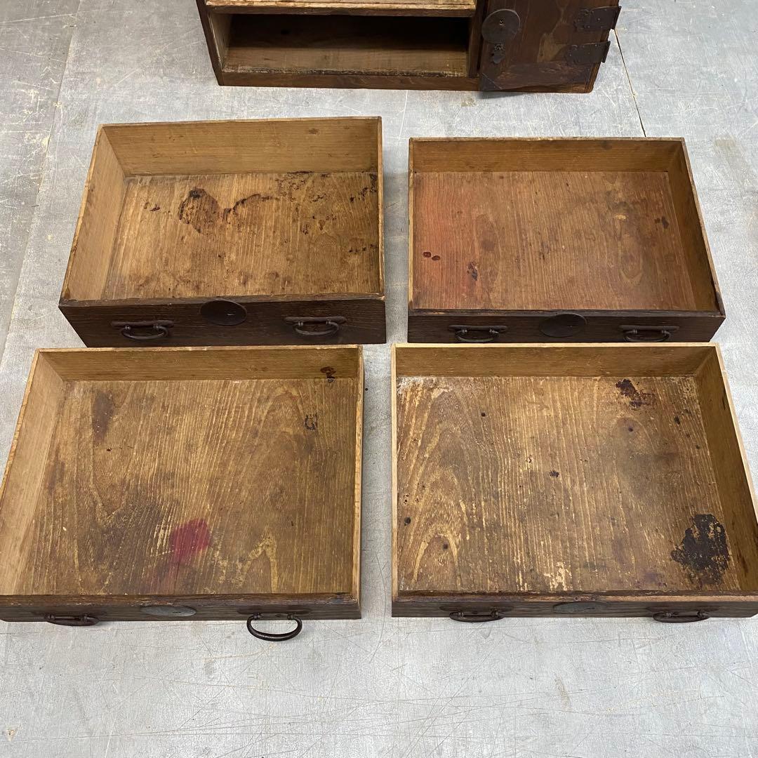 アンティーク チェスト 棚 収納 無垢材 チェスト テレビ台 z416