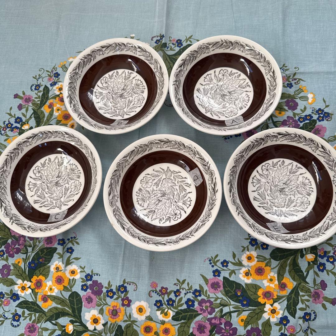 （ウプサラ・エケビィ）フォンタナ　ゲフレ　スーププレート5枚