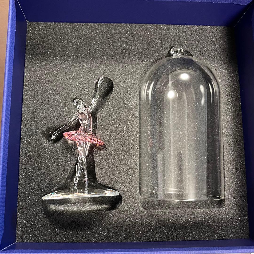 【新品】スワロフスキー　ガラス鐘　バレリーナ