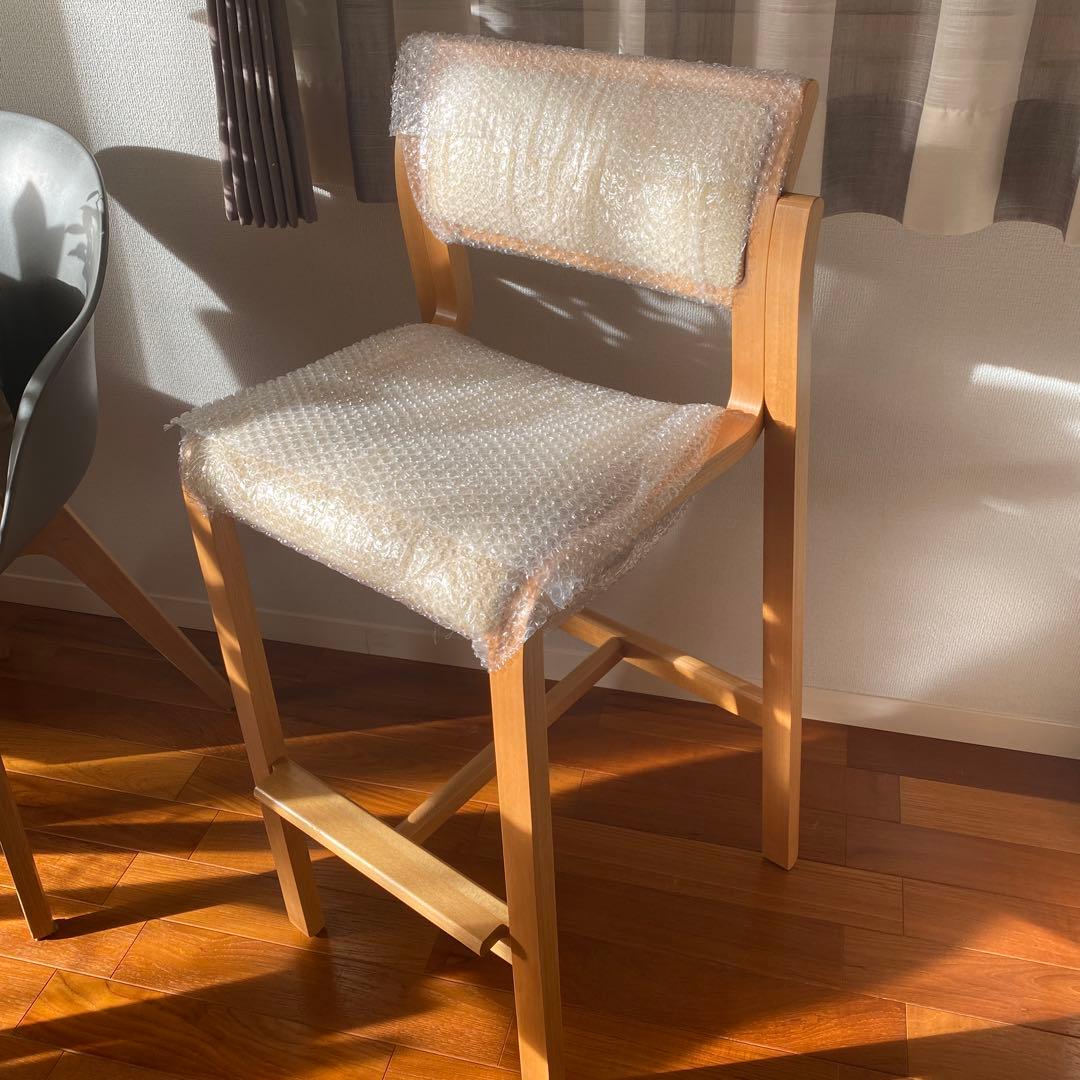 アルフレックス　NUカウンターチェア　木製バースツール