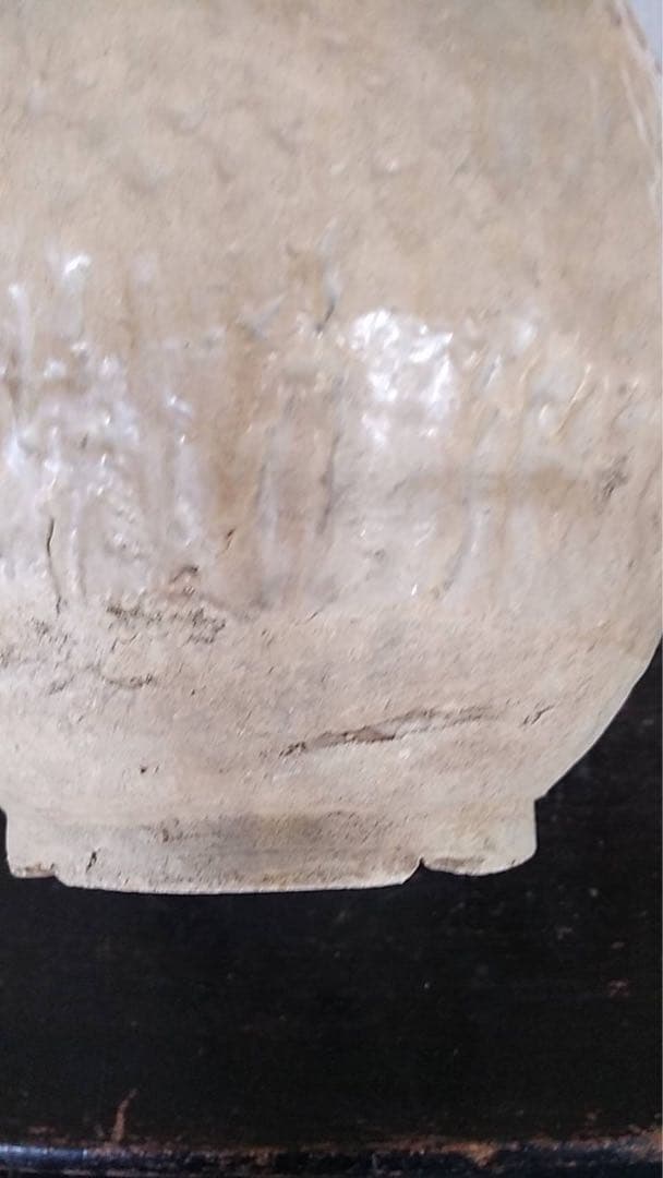 盆栽鉢　蘭鉢　古唐津　山野草鉢　皮鯨　古美術　中国美術　茶道具　植木鉢