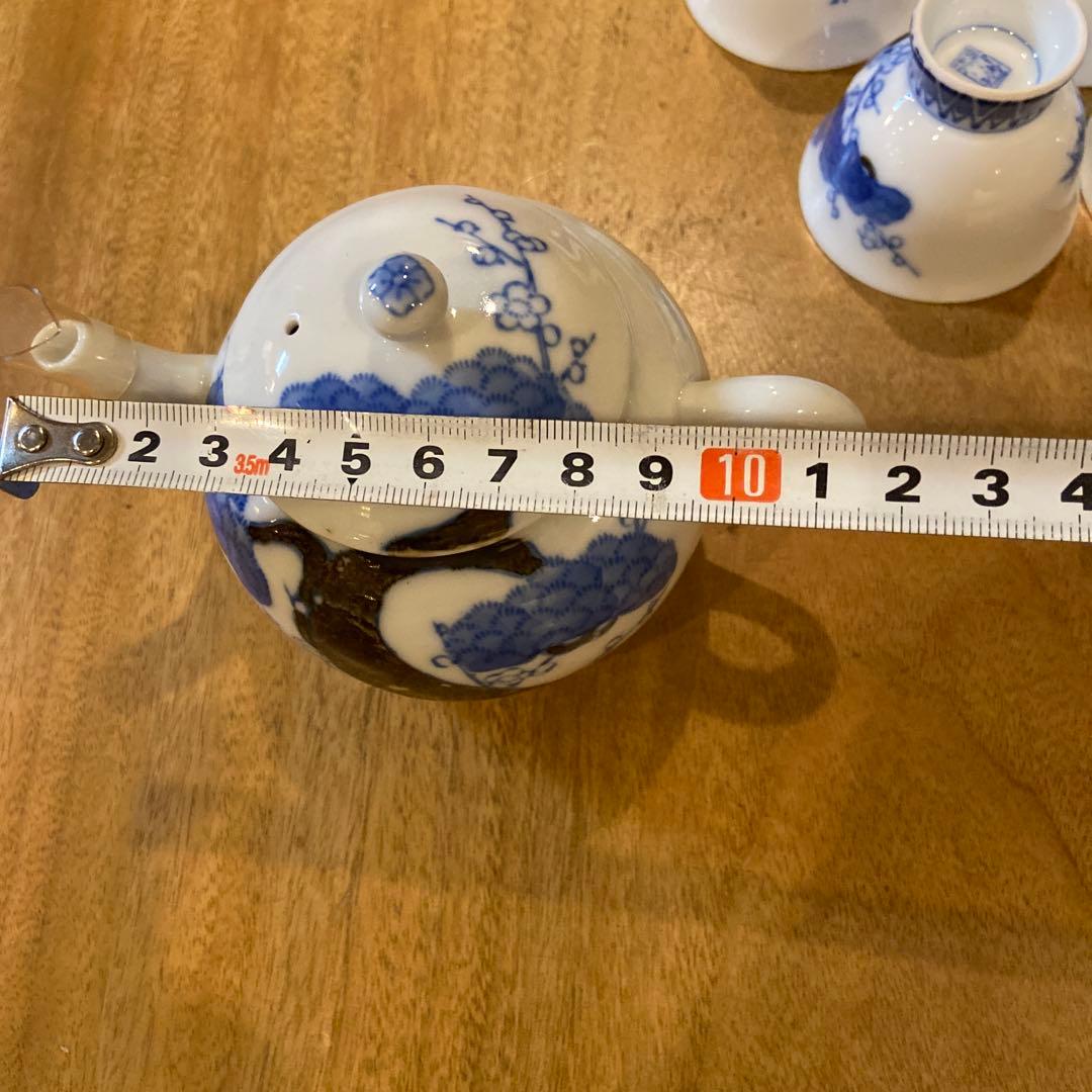 深川製磁昭和中期煎茶器揃え