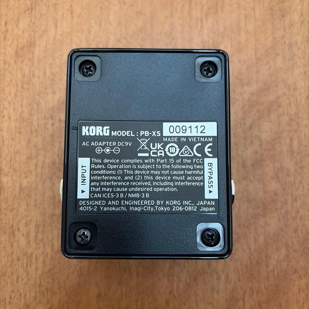 KORG Pitchblack XS チューナー