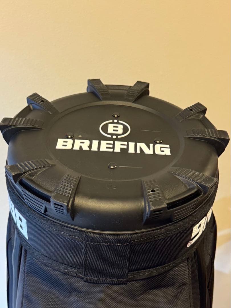 新作ブリーフィング　キャディバック　CR-3 03ブラック