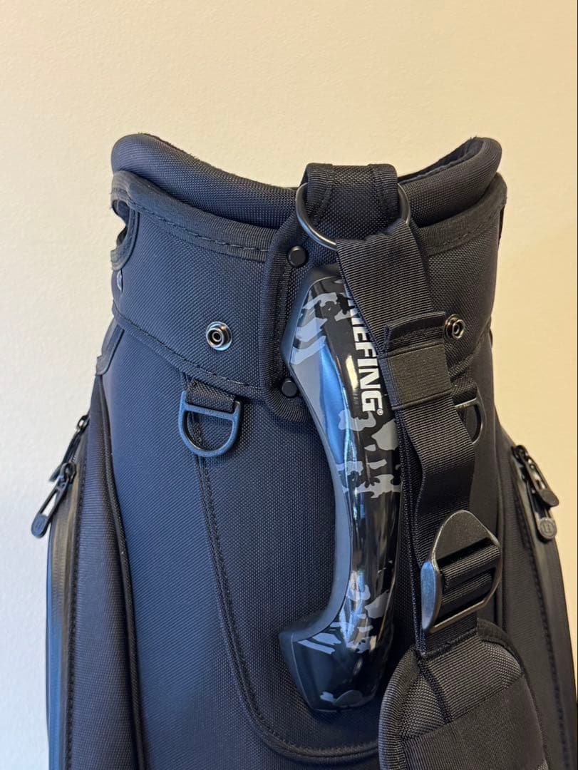 新作ブリーフィング　キャディバック　CR-3 03ブラック