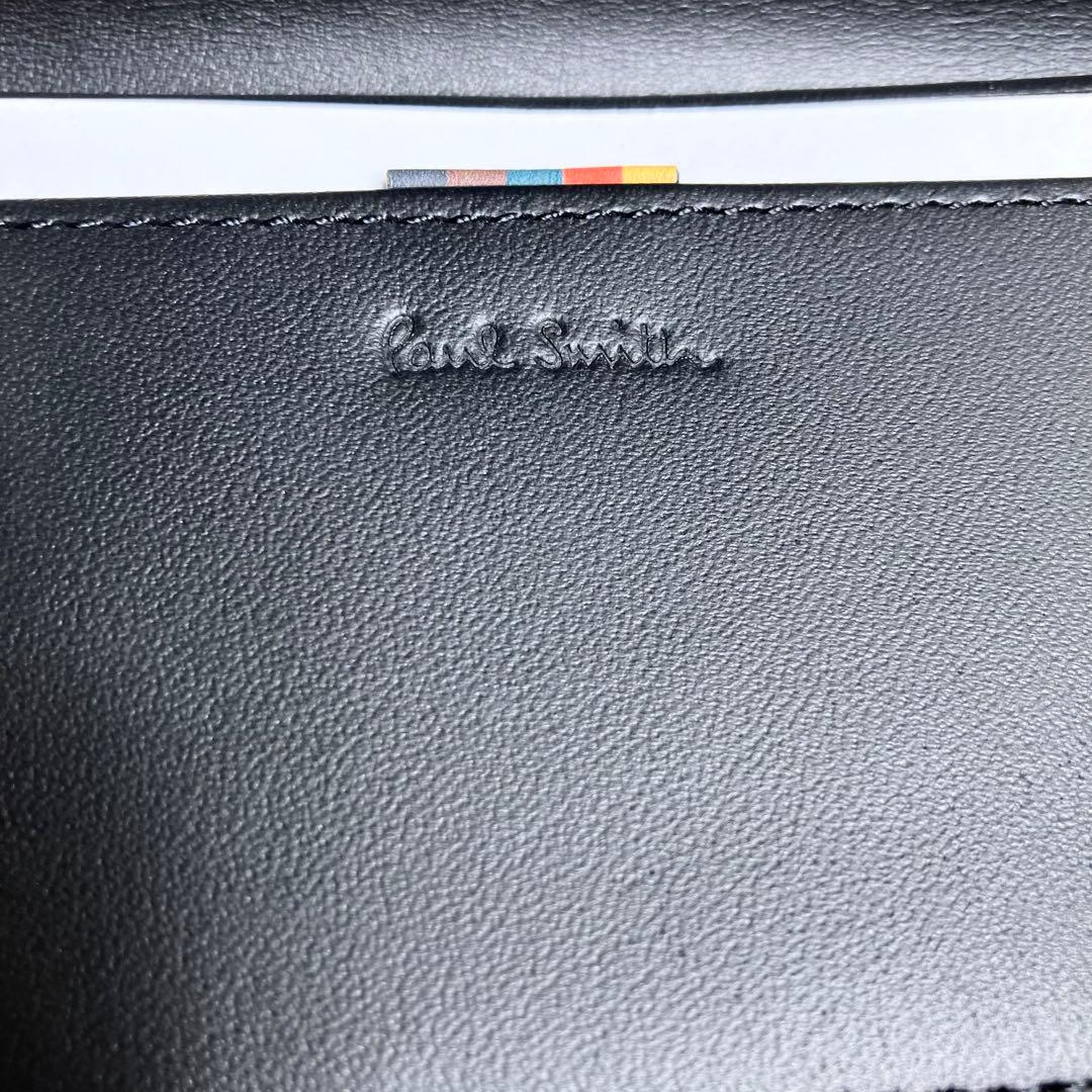 【未使用】 現行 ポールスミス 名刺入れ カードケース ブラック