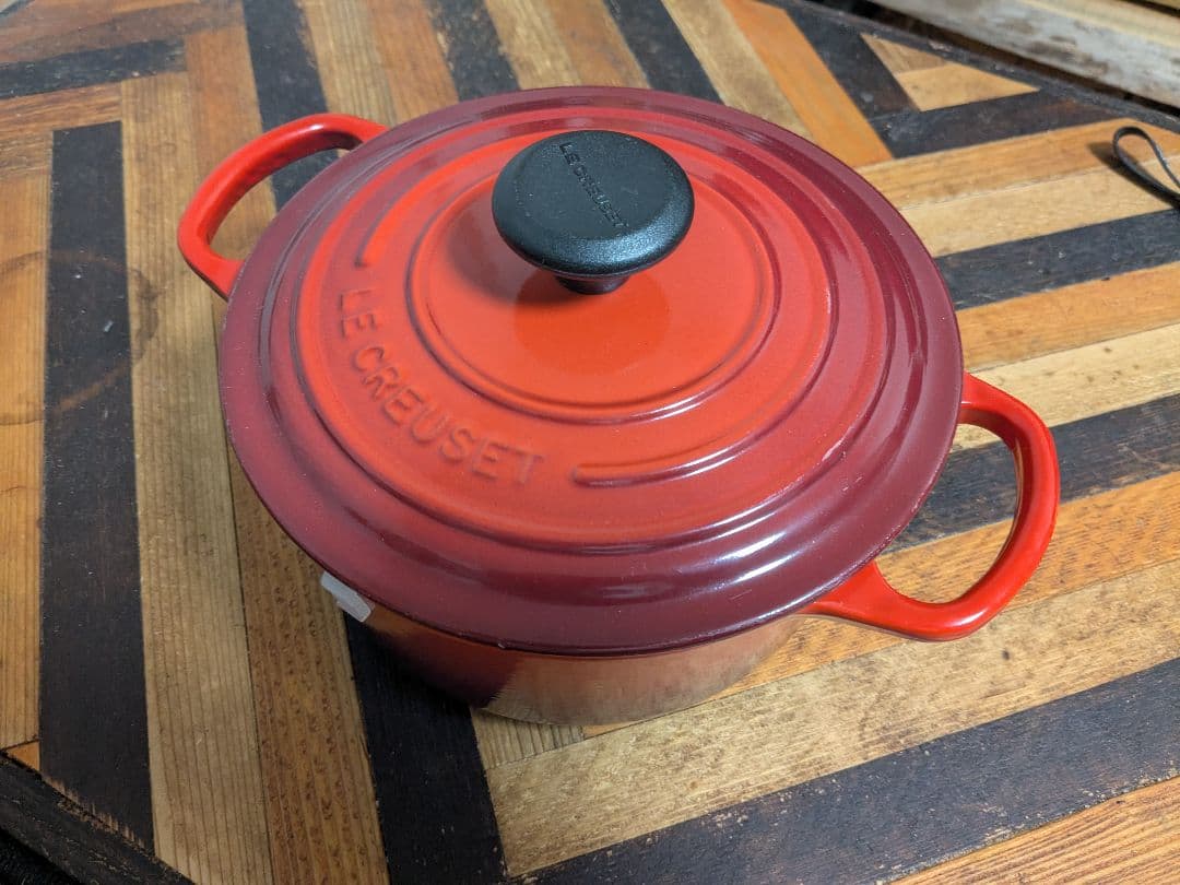 【未使用品】ルクルーゼ ココット・ロンド 18cm