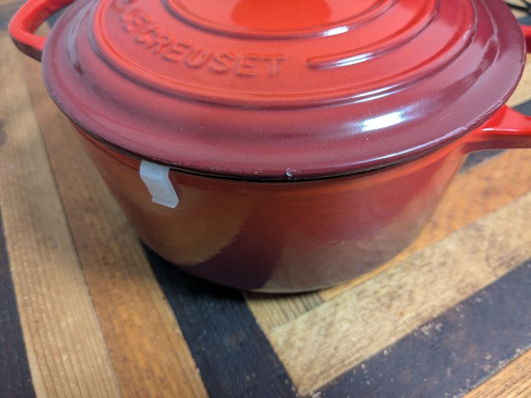 【未使用品】ルクルーゼ ココット・ロンド 18cm