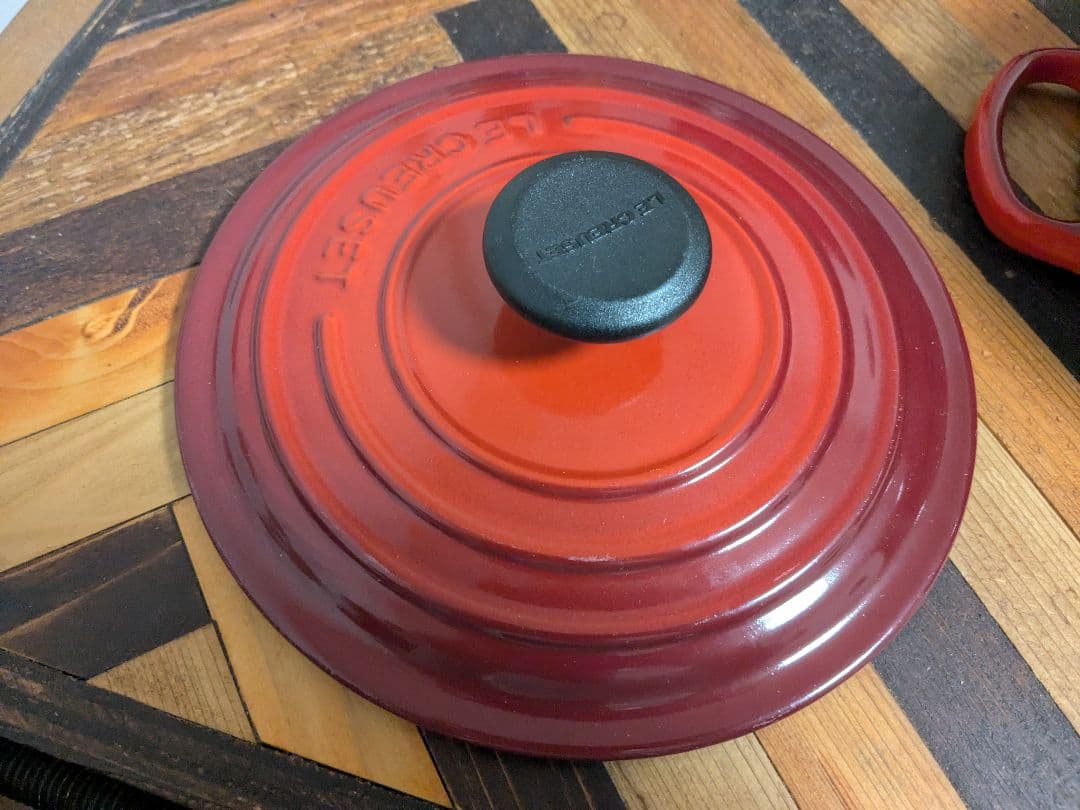 【未使用品】ルクルーゼ ココット・ロンド 18cm