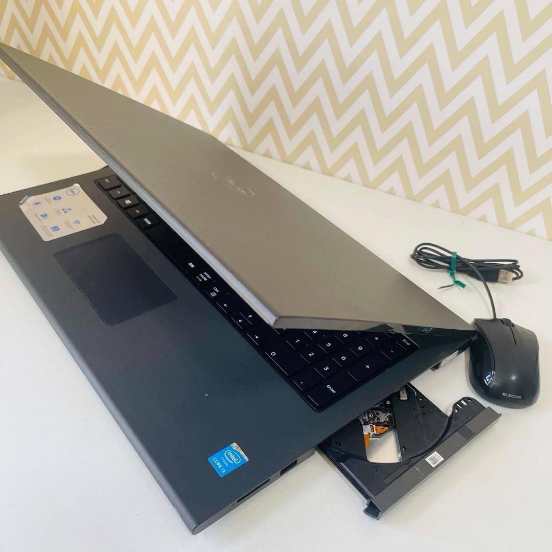 T222 DELLノートパソコンSSD高速 Windows11オフィス付き