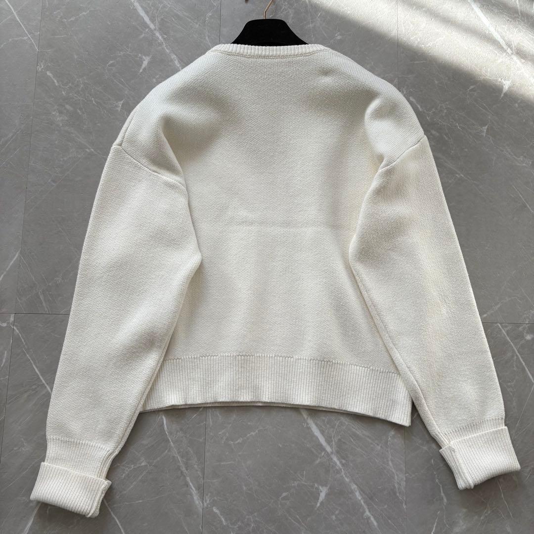 regleam ホワイト エンボスロゴニット