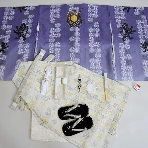 七五三 五歳 羽織袴セット 着物 日本製 おりびと 祝着 NO15838