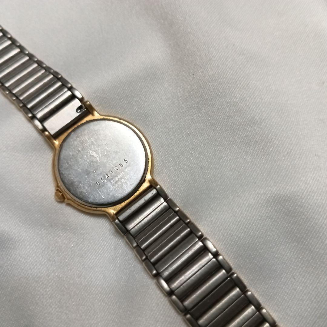 Yves Saint Laurent アナログ腕時計 ゴールドシルバー