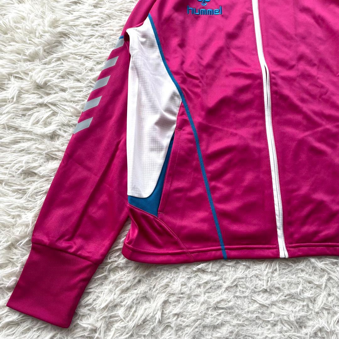 hummel 刺繍　長袖　ジャージ　上下　セットアップ　大きいサイズ