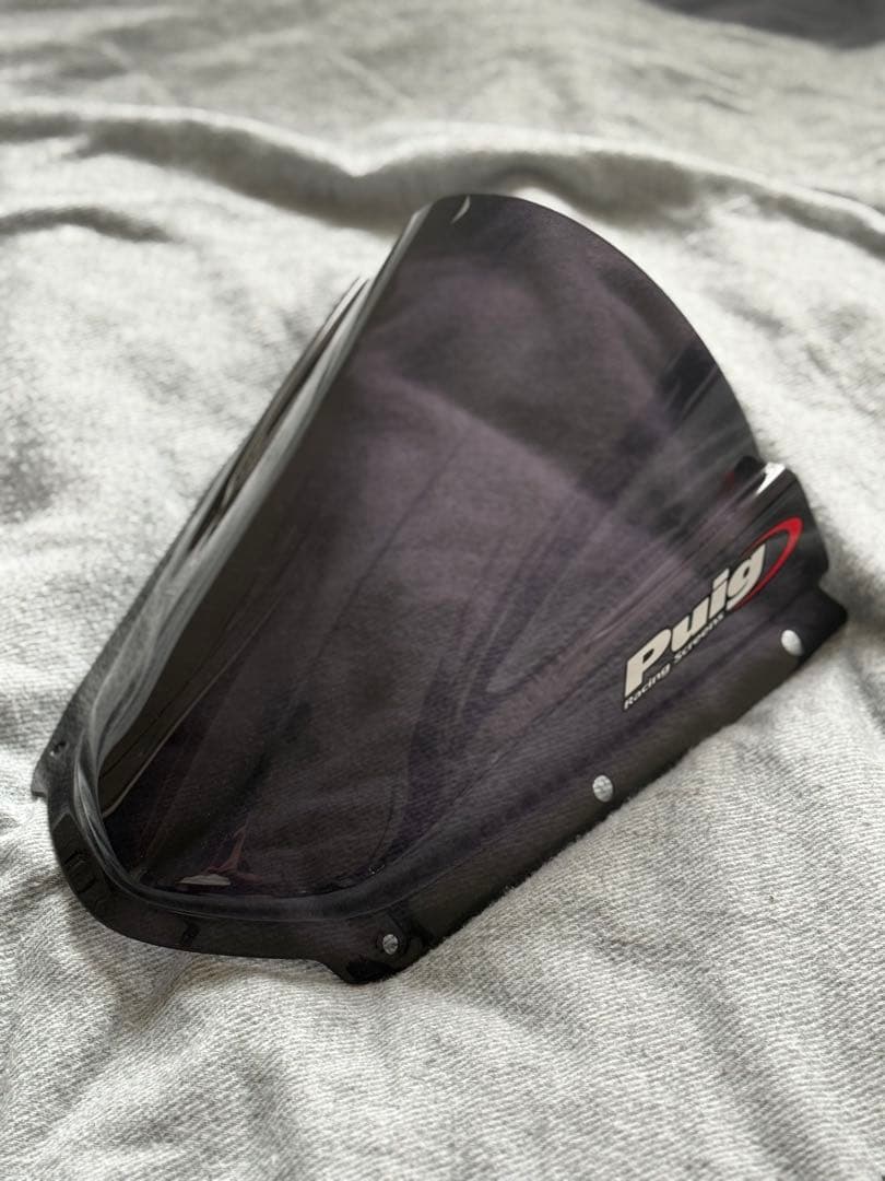 Puig ZX10R用 スモークウィンドシールド