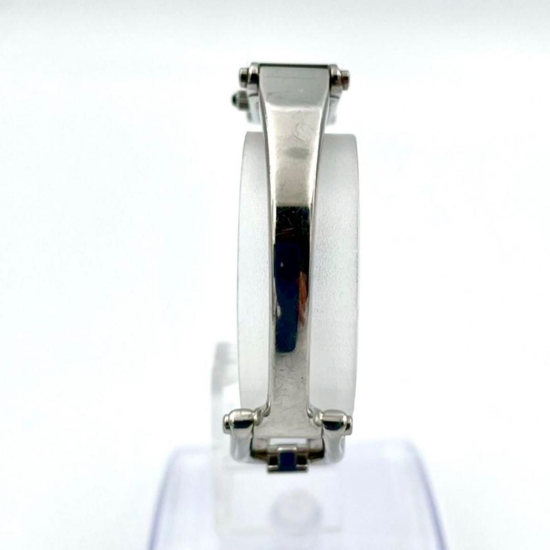 389 新品電池 グッチ 1500L 腕時計クオーツ スクエア バングルウォッチ