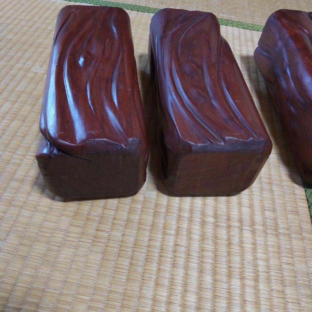 花梨またはブビンガ無垢　一枚板　座卓