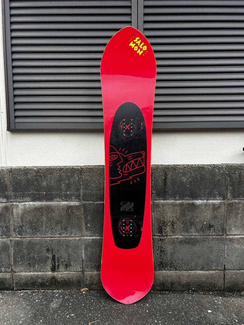 SALOMON DERBY ROCKET 147 スノーボード レッド