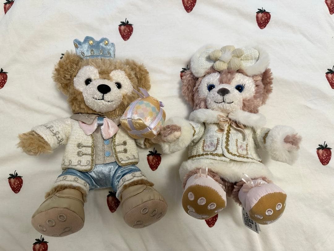 上海ディズニー　ダッフィー　シェリーメイ SSサイズ