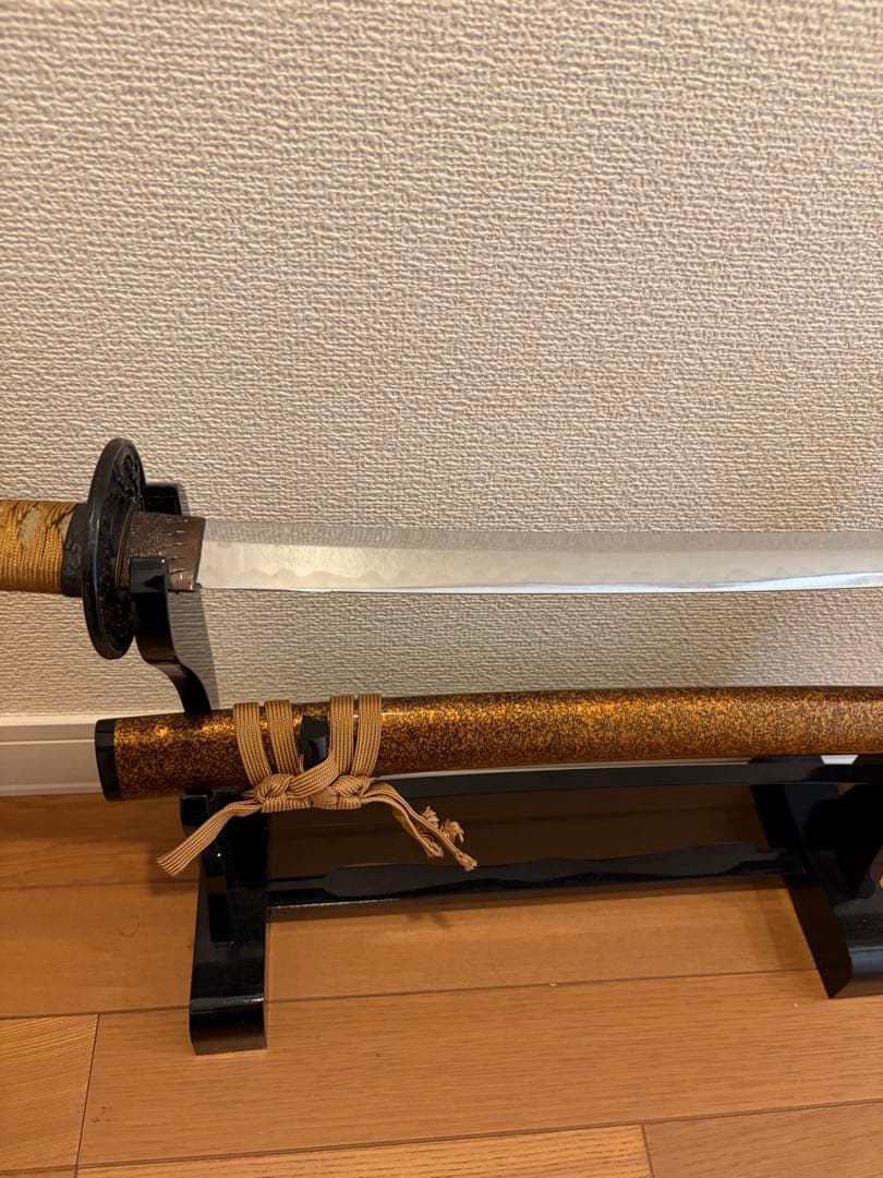 高級模造刀 金黎継 美術刀 台座付き（別型）