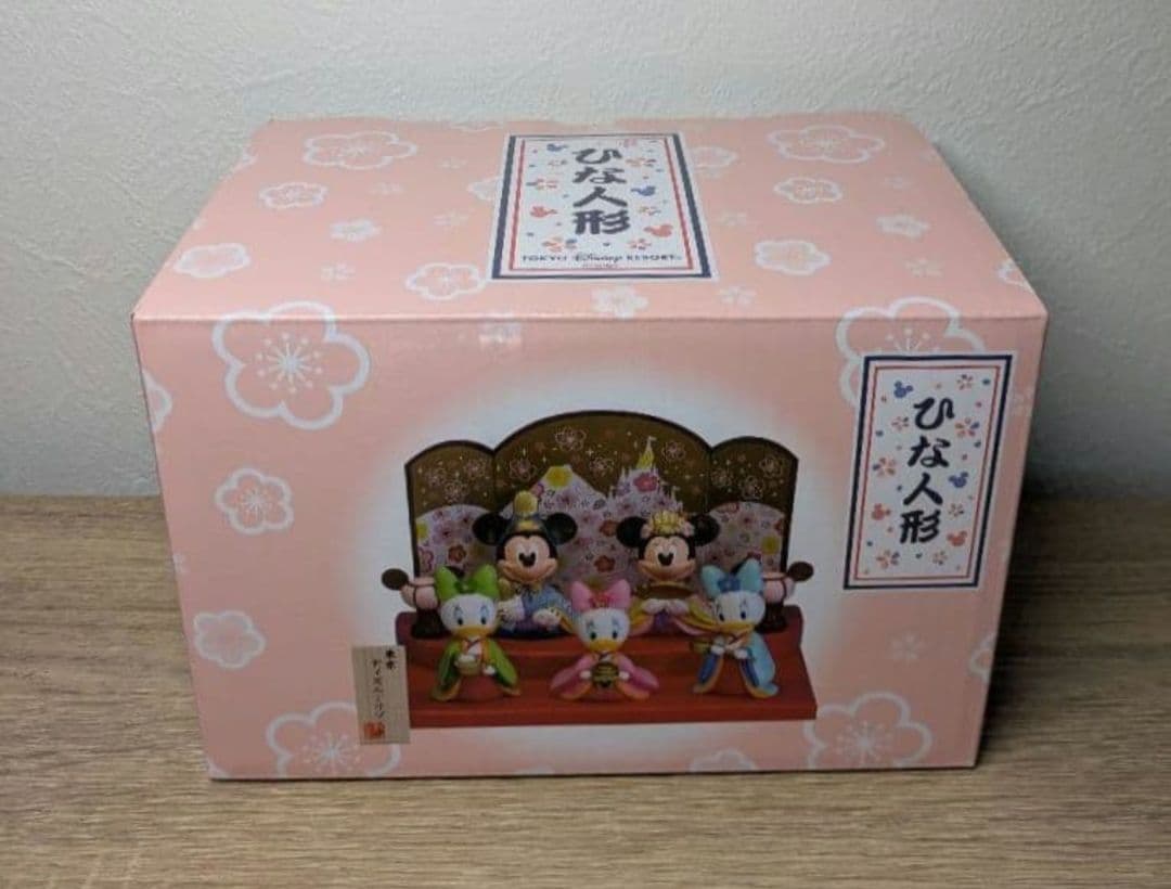 ​【新品未開封】ディズニー ミッキー＆ミニー 雛人形 ひな祭り 親王飾り