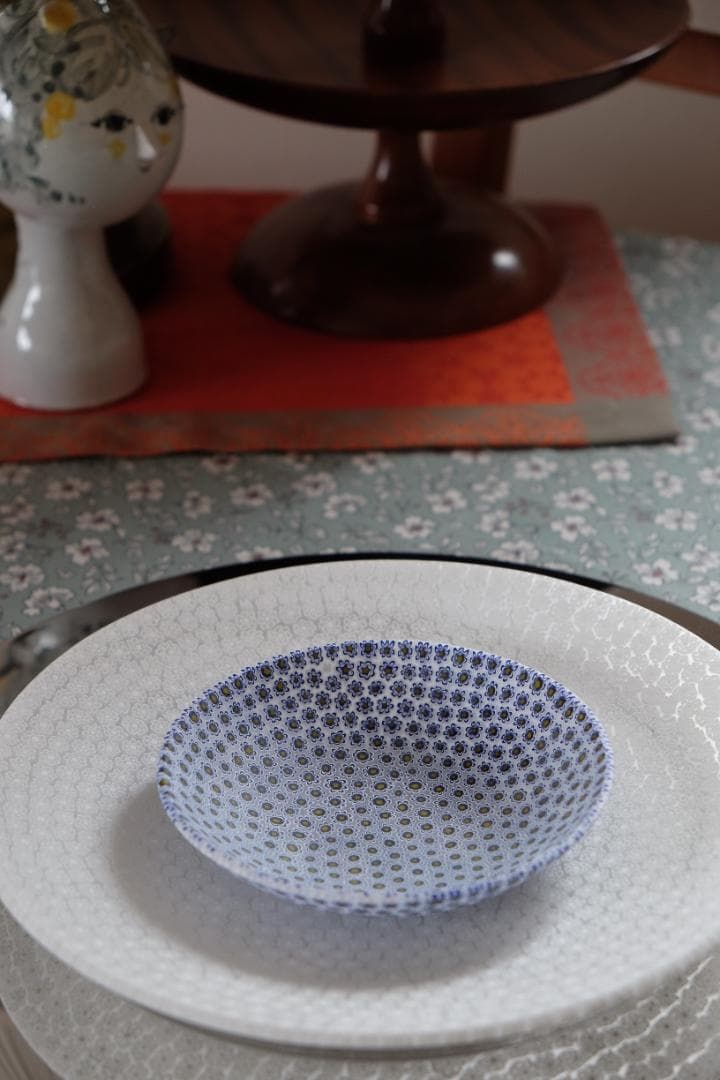 ムリーニ プレート ミルフィオリ ガラス 皿 ワイングラス 江波冨士子 田子美紀