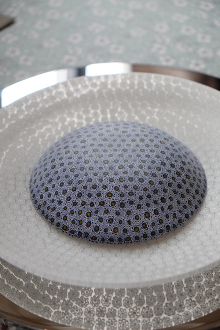 ムリーニ プレート ミルフィオリ ガラス 皿 ワイングラス 江波冨士子 田子美紀