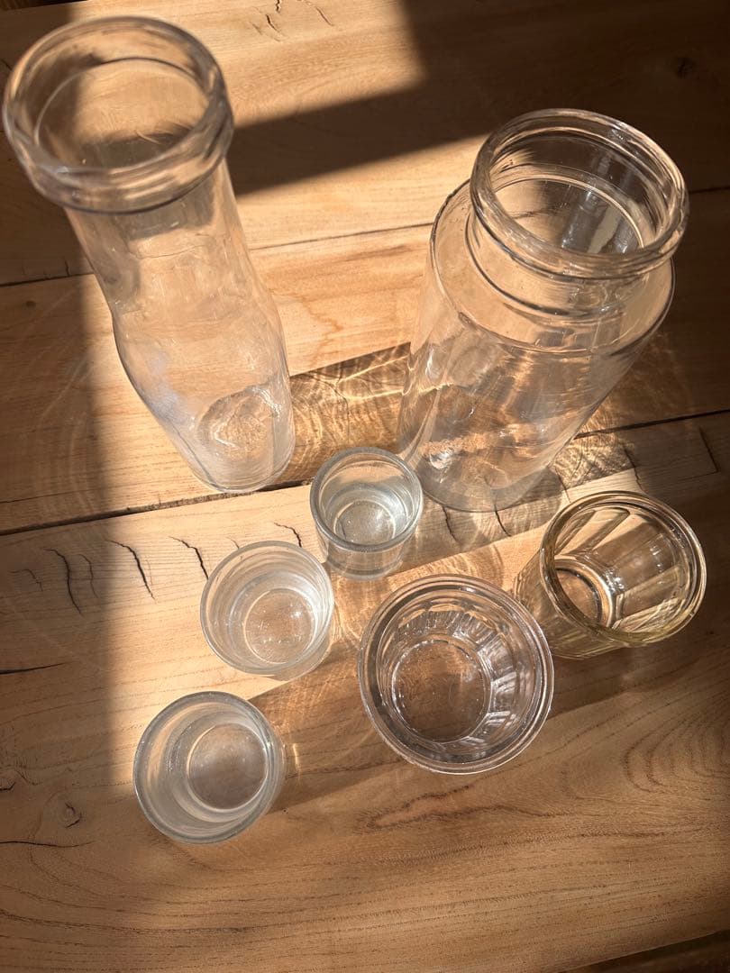 フランスアンティークガラス　全セット