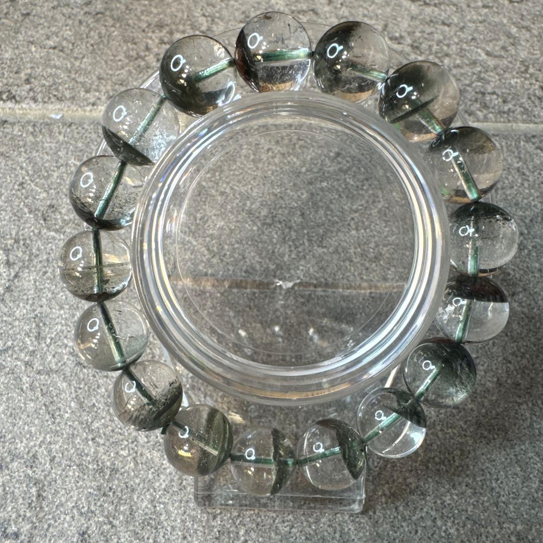 【高品質】グリーンガーデンクォーツ　12.1mm